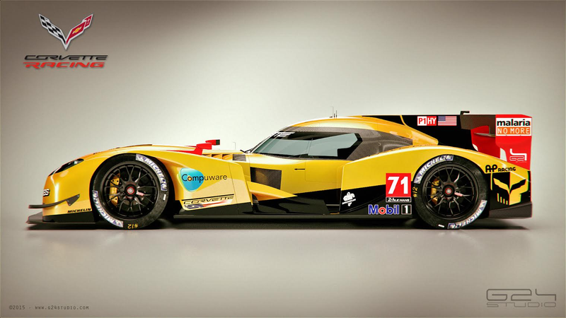 Illustration for article titled What If Corvette Racing Ran A Le Mans Prototype?